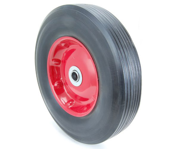 10"x2.5" Solid rubber wheel