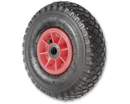 10"x3.50-4 rubber wheel PR1833