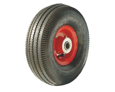 10"x3.50-4 rubber wheel PR1834