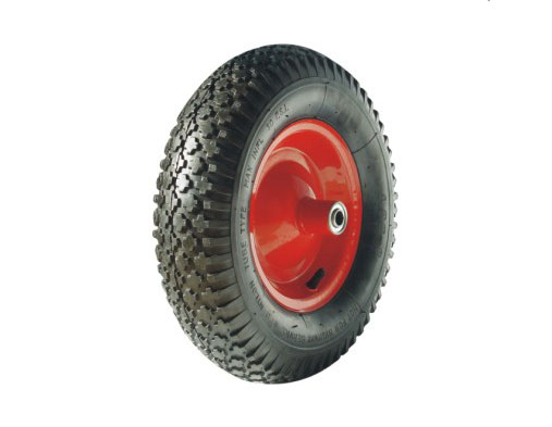 16"x4.80/4.00-8 Rubber Wheel PR3045