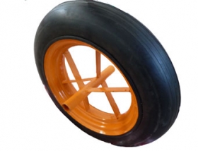 16x4 Solid Rubber Wheel SR1605