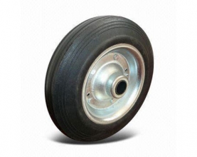 200x50mm solid rubber wheel PW1525 