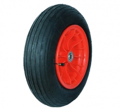 14"x3.50- 8 Rubber Wheel  PR3038