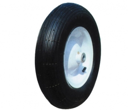 14"x3.50- 8 Rubber Wheel PR3039