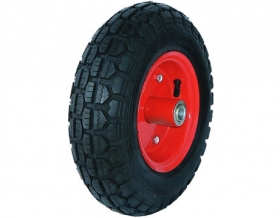 13"x3.50-6 Rubber Wheel PR3002