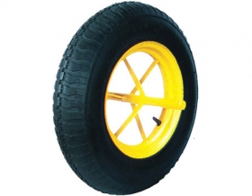 14"x3.50- 8 Rubber Wheel  PR3013
