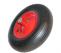 14"x3.50- 8 Rubber Wheel  PR3008