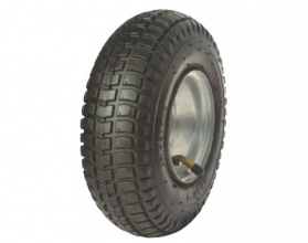 10"x3.50-4 rubber wheel PR1835
