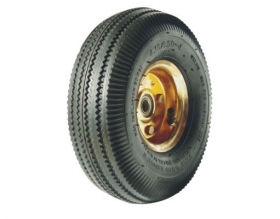 10"x3.50-4 rubber wheel PR1837